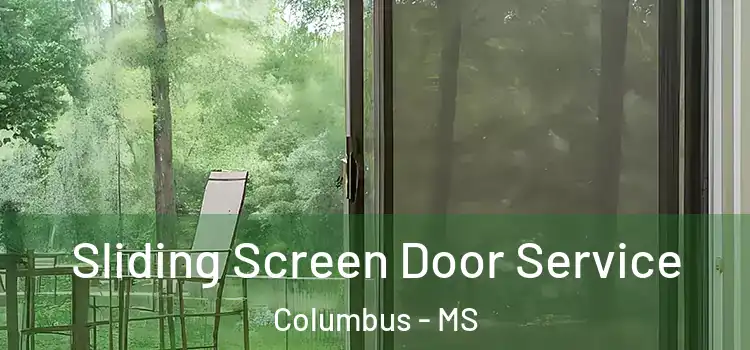 Sliding Screen Door Service Columbus - MS
