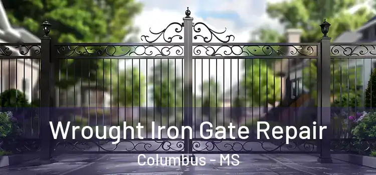 Wrought Iron Gate Repair Columbus - MS